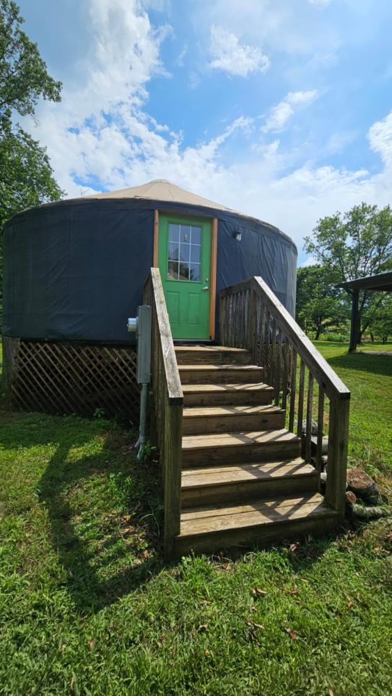 Falling Leaf - Yurt 1 interior